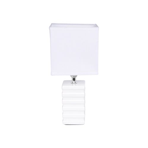 Lampes à poser Lampe pilier strie blanc - U10 - Modalova