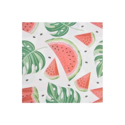 Serviettes de table Lot de 20 serviettes papier Pasteques - U10 - Modalova