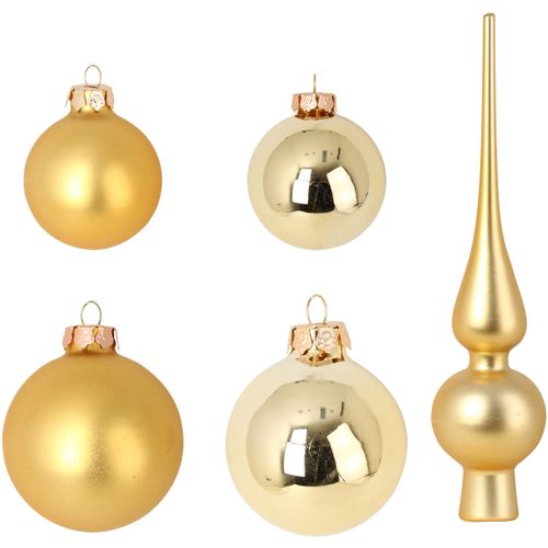 Décorations de noël Kit de 19 Boules de Noel Or - U10 - Modalova