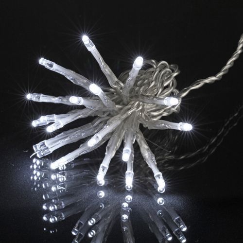 Décorations de noël Guirlande 1000Led Blanc fil transparent 50m - U10 - Modalova