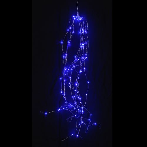 Décorations de noël Guirlande spirale 10 blanches Led bleu - U10 - Modalova