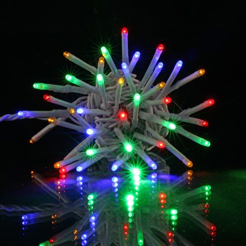 Décorations de noël Guirlande exterieur 120 Led multicouleur 12m - U10 - Modalova