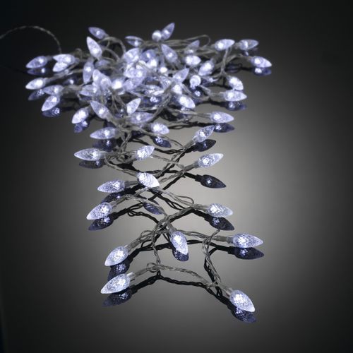 Décorations de noël Guirlande lumineuse 60 Pommes de pin blanc - U10 - Modalova