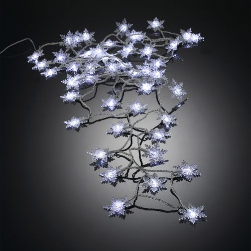 Décorations de noël Guirlande flocons 50 Led - U10 - Modalova