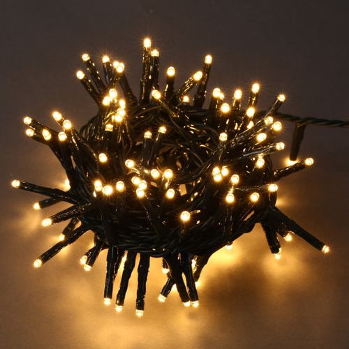 Décorations de noël Guirlande exterieure 600 Led blanc chaud 15 m - U10 - Modalova