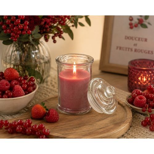 Bougies, diffuseurs Bougie bocal en verre Fruit rouge - U10 - Modalova