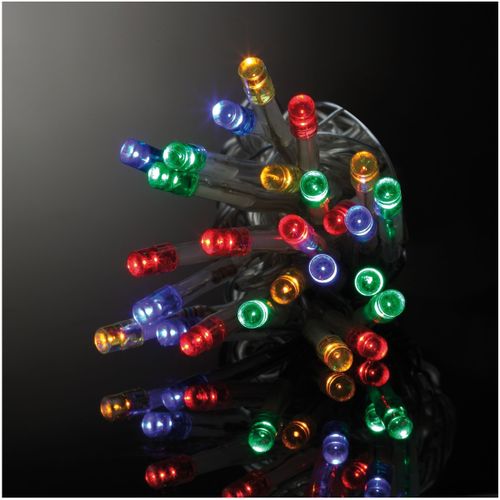 Décorations de noël Guirlande électrique 80 Led multicouleur 3 m fil transparent - U10 - Modalova