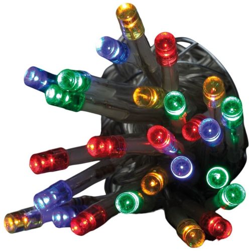 Décorations de noël Guirlande électrique 80 Led multicouleur 3m fil vert - U10 - Modalova