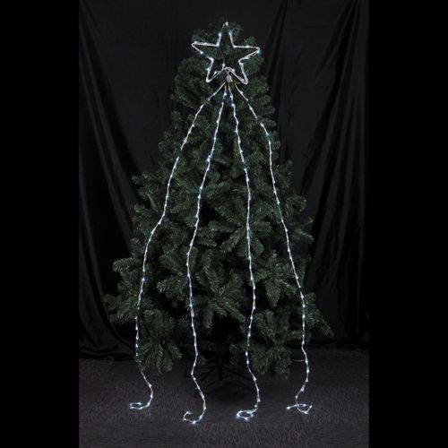Décorations de noël Tombée Étoilée 180 LED Blanc - U10 - Modalova
