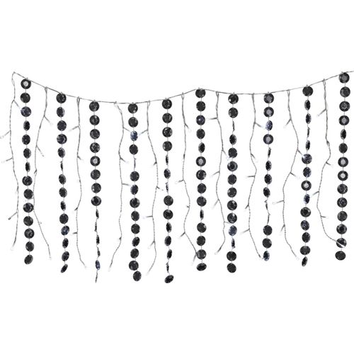 Décorations de noël Guirlande Lumineuse Bannière 60 LED Blanches Clignotantes - U10 - Modalova