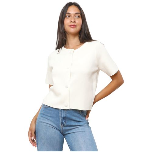 Gilet Gilets, cardigans - Blanc - La Modeuse - Modalova
