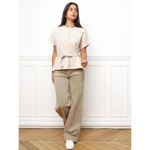 Blouses Gilets, cardigans - Beige - La Modeuse - Modalova