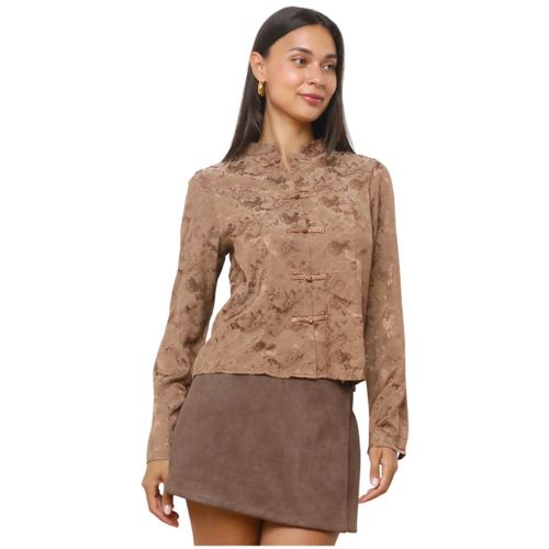 Blouses Chemisiers, blouses - Café - La Modeuse - Modalova