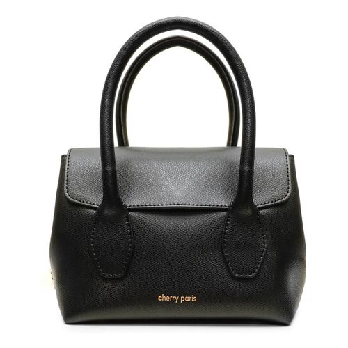 Sac à main Sac cuir SAMANTHA PALMELLATO - Noir - Vera Collection - Modalova