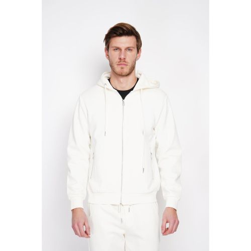 Sweatshirts à capuche Sweats zippés-WM25-178_BLANC_CASSE - William De Faye - Modalova