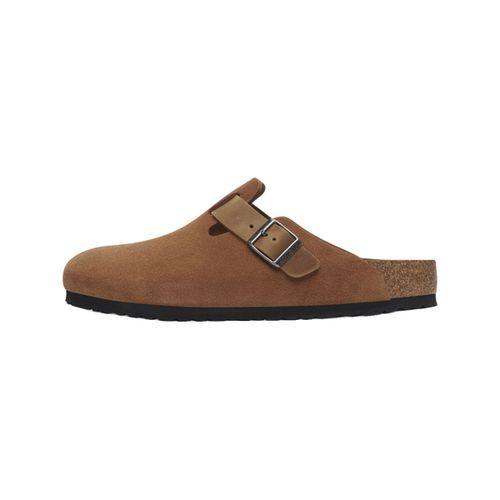 Sabots Mocassins Boston daim - BIRKENSTOCK - Modalova