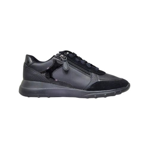Baskets basses Baskets Alleniee cuir velours - Geox - Modalova