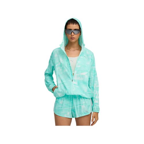 Veste Veste Velocity Aop vert en tissu tricoté - Puma - Modalova