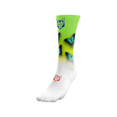 Collants & bas Chaussettes Butterfly vert 95% Polyamide - Otso - Modalova