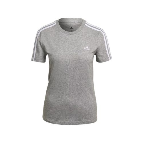 T-shirt T-shirt Essentials Slim 3-Stripes coton - adidas - Modalova