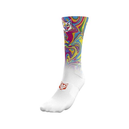 Chaussettes de sports Chaussettes longues Psychedelic 95% polyamide - Otso - Modalova