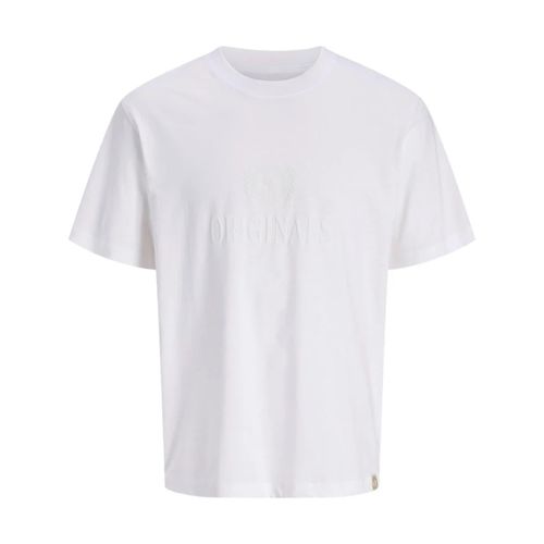 T-shirt JORFREDERIKSBERG MONOGRAM TEE SS CN SN - Jack & Jones - Modalova