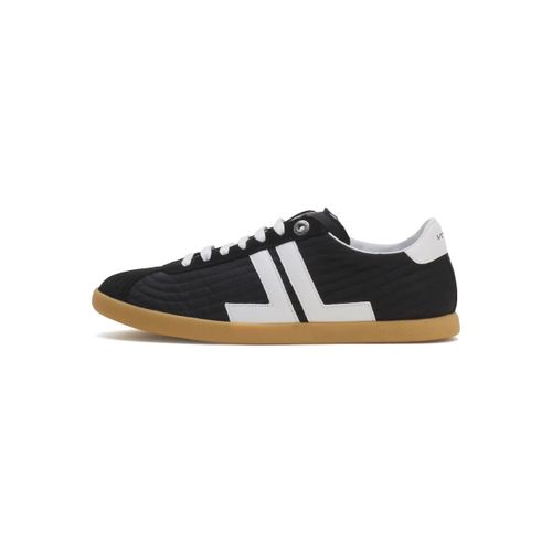 Baskets Glen 2.0 Nylon Sneakers Black White - Lanvin - Modalova