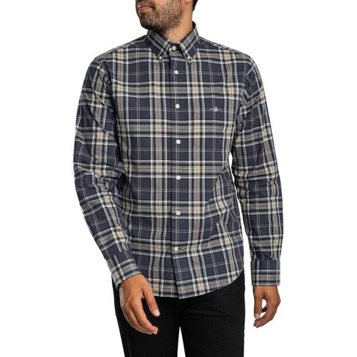 Chemise Chemise à carreaux en popeline classique - Gant - Modalova