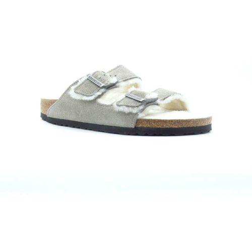 Sandales plates Arizona Shearling - BIRKENSTOCK - Modalova