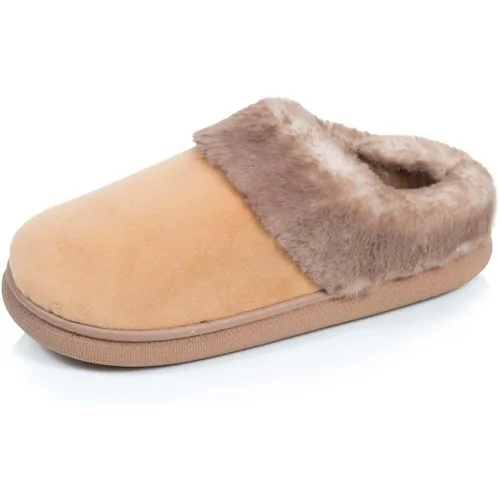 Chaussons Chaussons Mules microvelours semelle bloup extra confort - Isotoner - Modalova