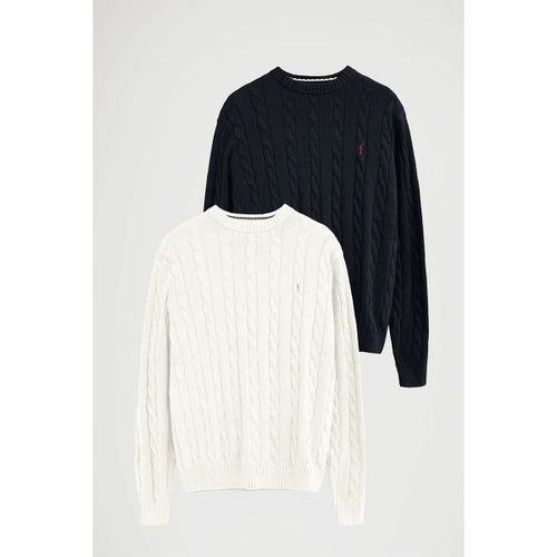Pull PACK 2 - RIGBY GO CABLE U WOOL KALEB N-E - Polo Club - Modalova