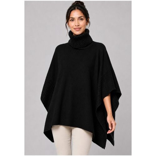 Ponchos / Capes de pluie Pull Poncho F, Noir - Kebello - Modalova