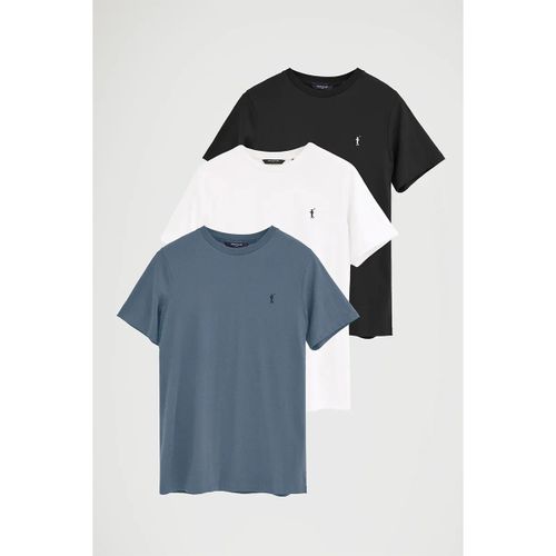 T-shirt PACK 3 - RIGBY GO TSHIRT SS IO B-DB-W - Polo Club - Modalova