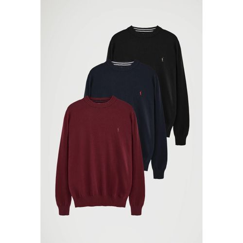 Pull PACK 3 - RIGBY GO U WOOL KOI N-B-G - Polo Club - Modalova