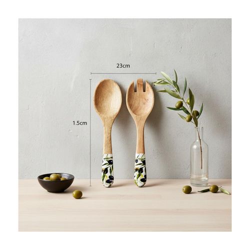 Set de table Ensemble Cuillère Et Fourchette À Olives - Signes Grimalt - Modalova