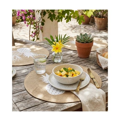 Set de table Set de table en jute Ananas - U10 - Modalova