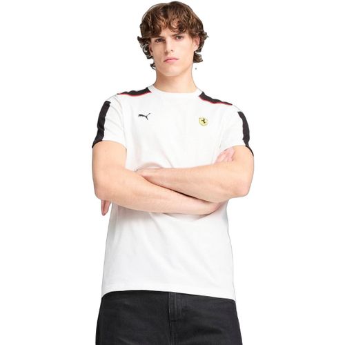T-shirt Ferrari Race Mt7 Tee White - Puma - Modalova