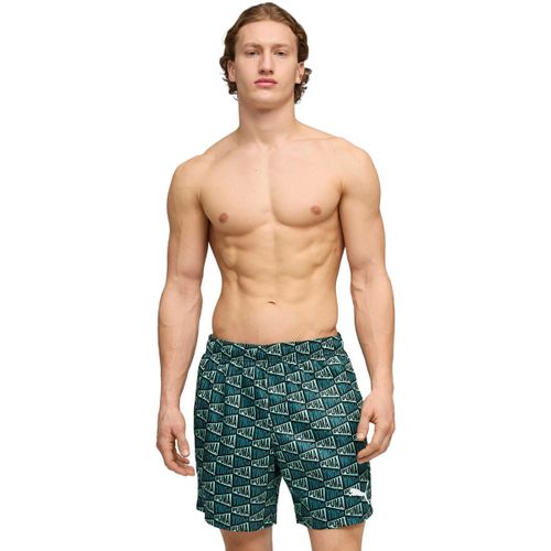 Short Swim Men Printed Flag Mid Shorts 1p - Puma - Modalova