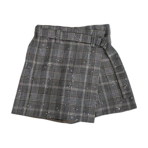 Jupes UNNAMED RECORD - SHORT - GRIS - Brunello Cucinelli - Modalova