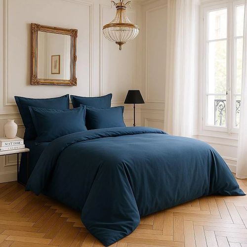 Housses de couettes Housse de couette en satin de coton Uni - Doumie - Modalova