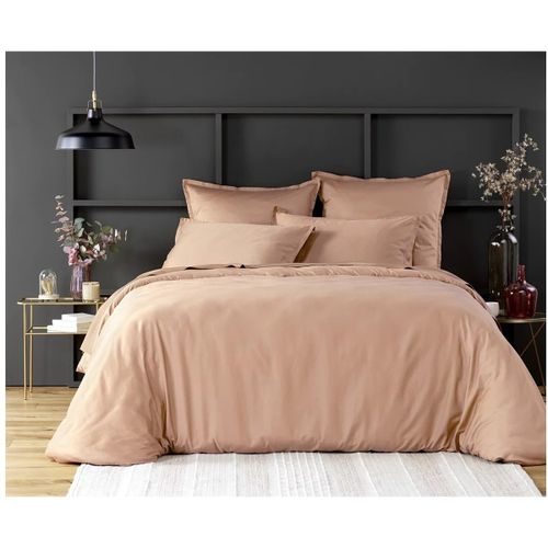 Parures de lit Housse de couette en satin de coton Uni - Doumie - Modalova