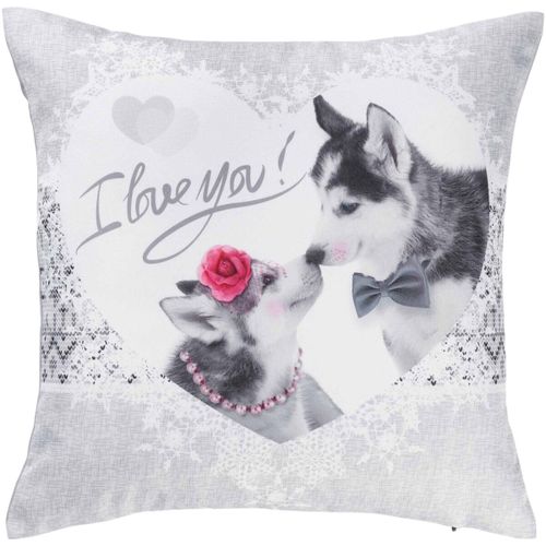Coussins Housse de coussin Husky love - U10 - Modalova
