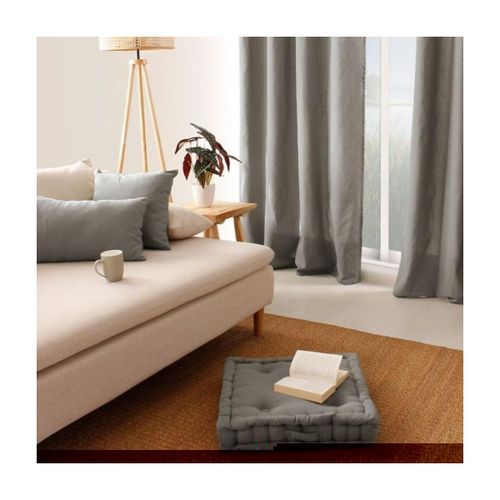 Coussins Coussin de sol uni en coton Panama - Decostars - Modalova