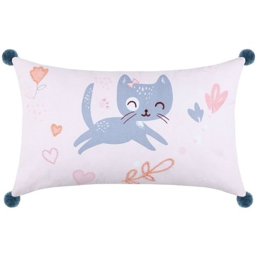 Coussins Coussin pompons Zoeline le chat - Stof - Modalova