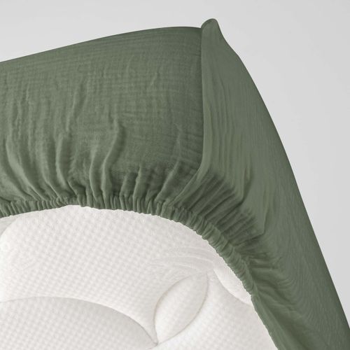Draps housse Drap housse en gaze de coton Tendance uni - U10 - Modalova