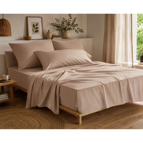 Draps housse Drap Housse percale de coton Perrine - Actome - Modalova