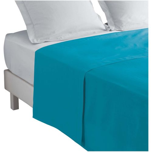 Draps Drap plat en percale de coton Terracotta - U10 - Modalova