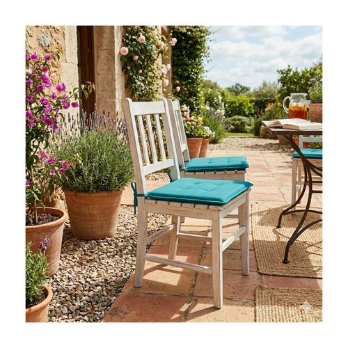 Galettes de chaise Galette de chaise plate Panama - Decostars - Modalova