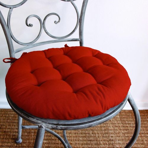 Galettes de chaise Galette de chaise ronde Panama - Decostars - Modalova