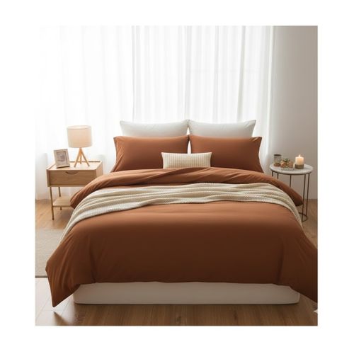 Housses de couettes Housse de couette en coton Contemporain uni - Atmosphera - Modalova